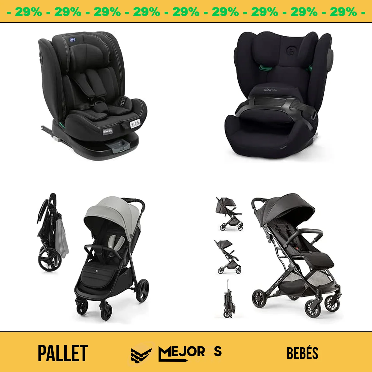 Pallet de 21 Bebés Sin Revisar
