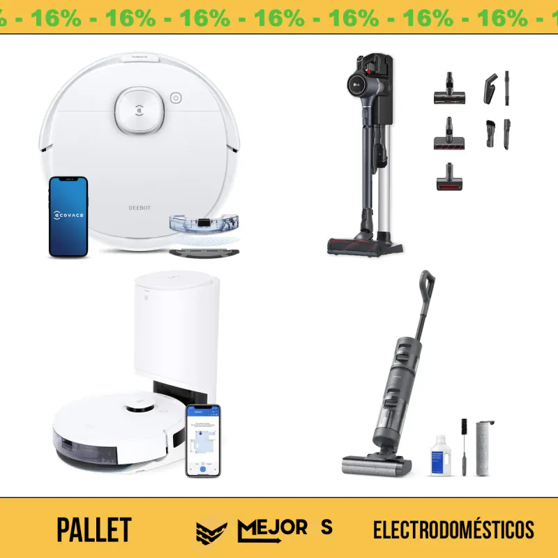 Pallet de 24 Electrodomésticos Sin Revisar