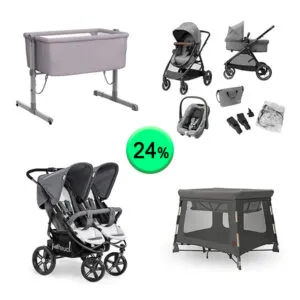 Pallet de 15 productos de Bebé y cuidado personal sin revisar