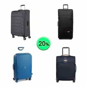 Pallet de 20 Maletas y Ropa Sin Revisar