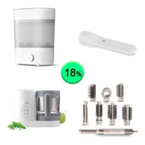 Caja de 19 productos de Bebé y cuidado personal sin revisar