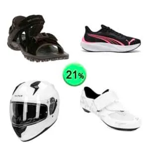 Caja de 45 productos de Ropa y deporte sin revisar