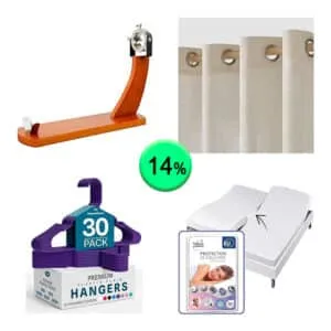 Caja de 31 Productos de Hogar Sin Revisar