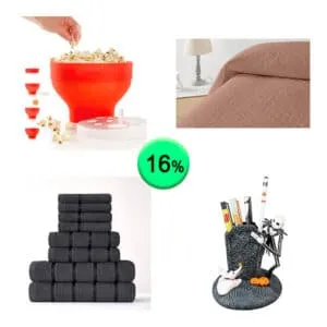 Caja de 34 artículos de Hogar sin revisar