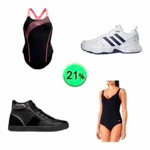 Caja de 33 artículos de Ropa y Deporte Sin Revisar