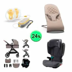 Pallet de 17 productos de Bebé y Cuidado Personal Sin Revisar