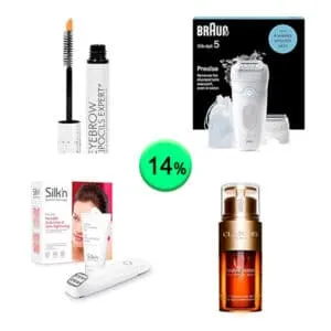 Caja de 75 productos de Belleza y cuidado personal sin revisar