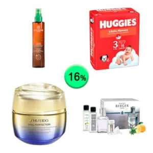 Caja de 56 productos de Belleza y cuidado personal sin revisar