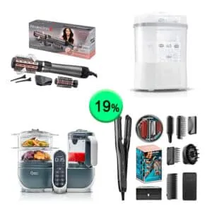 Caja de 21 productos de Bebé y cuidado personal sin revisar
