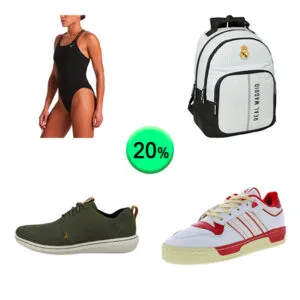 Caja de 39 artículos de Ropa y Deporte Sin Revisar