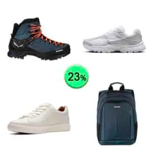 Caja de 31 artículos de Ropa y Deporte Sin Revisar