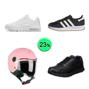 Caja de 33 artículos de Ropa y Deporte sin revisar