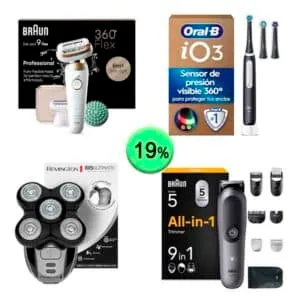 Caja de 32 productos de Bebé y cuidado personal sin revisar