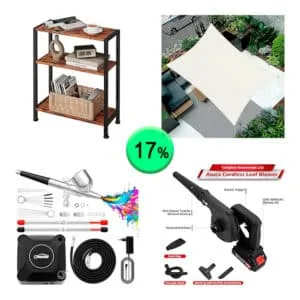 Pallet de 21 artículos de Hogar y jardín sin revisar