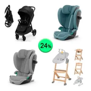 Pallet de 21 productos de Bebé y cuidado personal sin revisar