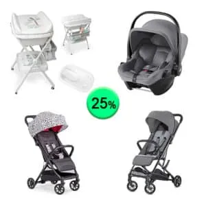 Pallet de 14 productos de Bebé y cuidado personal sin revisar