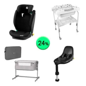 Pallet de 16 productos de Bebé y Cuidado Personal sin revisar