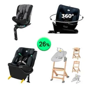 Pallet de 16 productos de Bebé y cuidado personal sin revisar