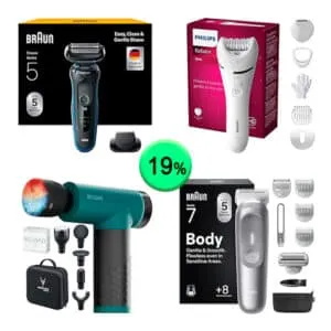 Caja de 34 productos de Bebé y cuidado personal sin revisar