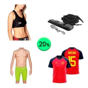 Caja de 38 artículos de Ropa y Deporte Sin Revisar