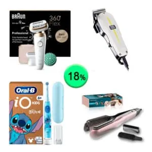 Caja de 28 productos de Bebé y cuidado personal sin revisar