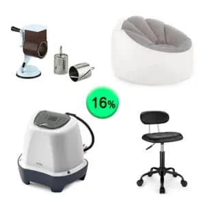 Caja de 21 artículos de Hogar sin revisar