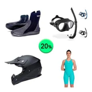 Caja de 47 artículos de Ropa y deporte sin revisar
