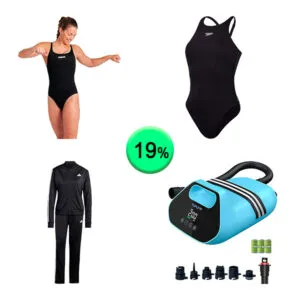 Caja de 41 productos de Ropa y Deporte sin revisar