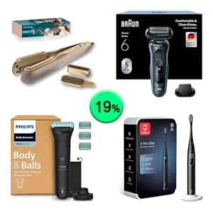 Caja de 28 productos de Bebé y cuidado personal sin revisar