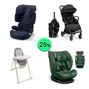 Pallet de 16 productos de Bebé y cuidado personal sin revisar