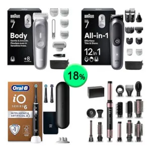 Caja de 25 productos de Bebé y cuidado personal sin revisar