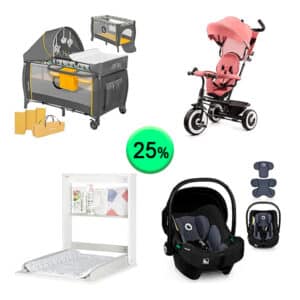 Pallet de 19 productos de Bebé y Cuidado Personal Sin Revisar