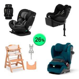 Pallet de 17 productos de Bebé y cuidado personal sin revisar