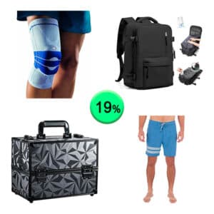 Caja de 49 artículos de Ropa y Deporte sin revisar