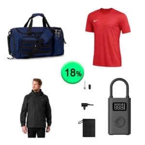 Caja de 46 artículos de Ropa y Deporte Sin Revisar