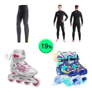 Caja de 27 artículos de Ropa y Deporte sin revisar