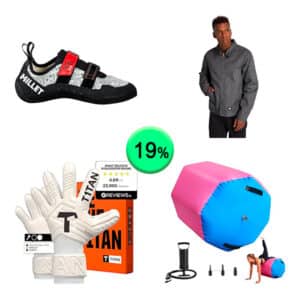 Caja de 41 artículos de Ropa y Deporte sin revisar