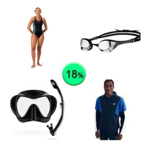 Caja de 37 artículos de Ropa y Deporte Sin Revisar