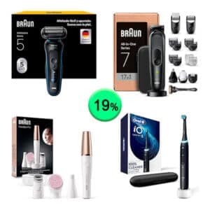 Caja de 22 productos de Bebé y cuidado personal sin revisar