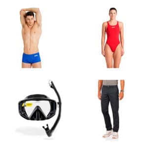 Caja de 44 Artículos de Ropa y Deporte Sin Revisar
