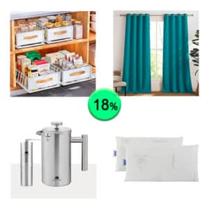Caja de 25 artículos de Hogar sin revisar