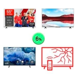 Pallet of 5 Unchecked Televisions