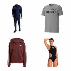 Caja de 41 artículos de Ropa y Deporte Sin Revisar