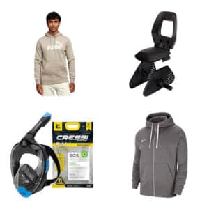 Caja de 32 artículos de Ropa y Deporte sin revisar