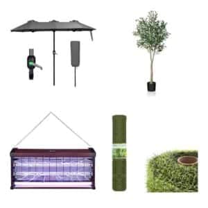 Pallet de 28 Artículos de Hogar y Jardín Sin Revisar