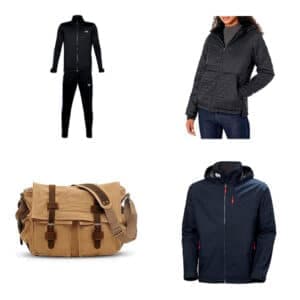 Scatola da 41 Articoli di Abbigliamento e Sport Non Controllati
