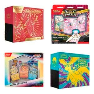 Caja de 18 Cartas Pokémon Sin Revisar