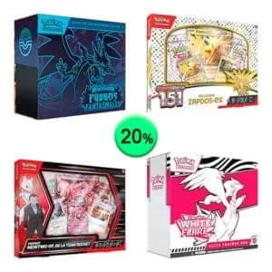 Caja de 9 Cartas Pokémon Sin Revisar