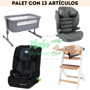 Palet de 13 Productos de Bebé Sin Revisar
