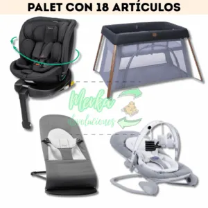 Palet de 18 Productos de Bebé Sin Revisar
